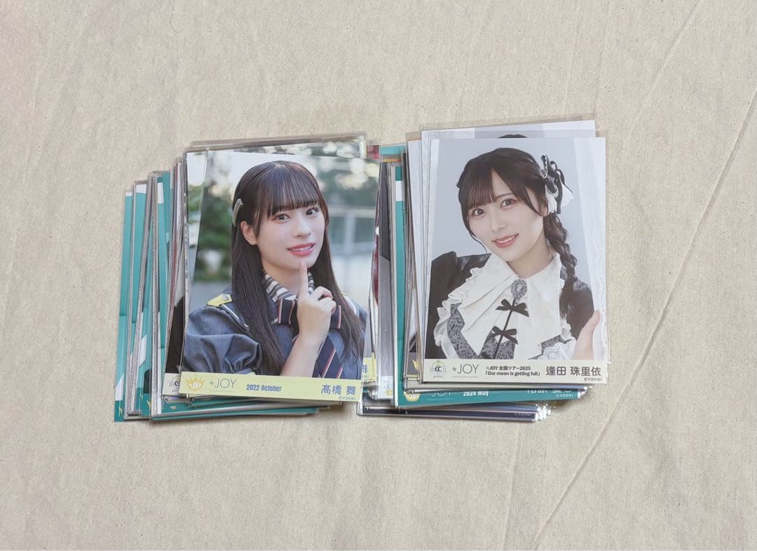 ≒JOY ニアジョイ 生写真 まとめ売り 直筆