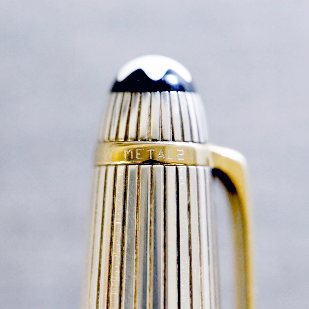 【美品】モンブラン ローラーボール １６３１ ソリテール ドゥエ シルバー９２５