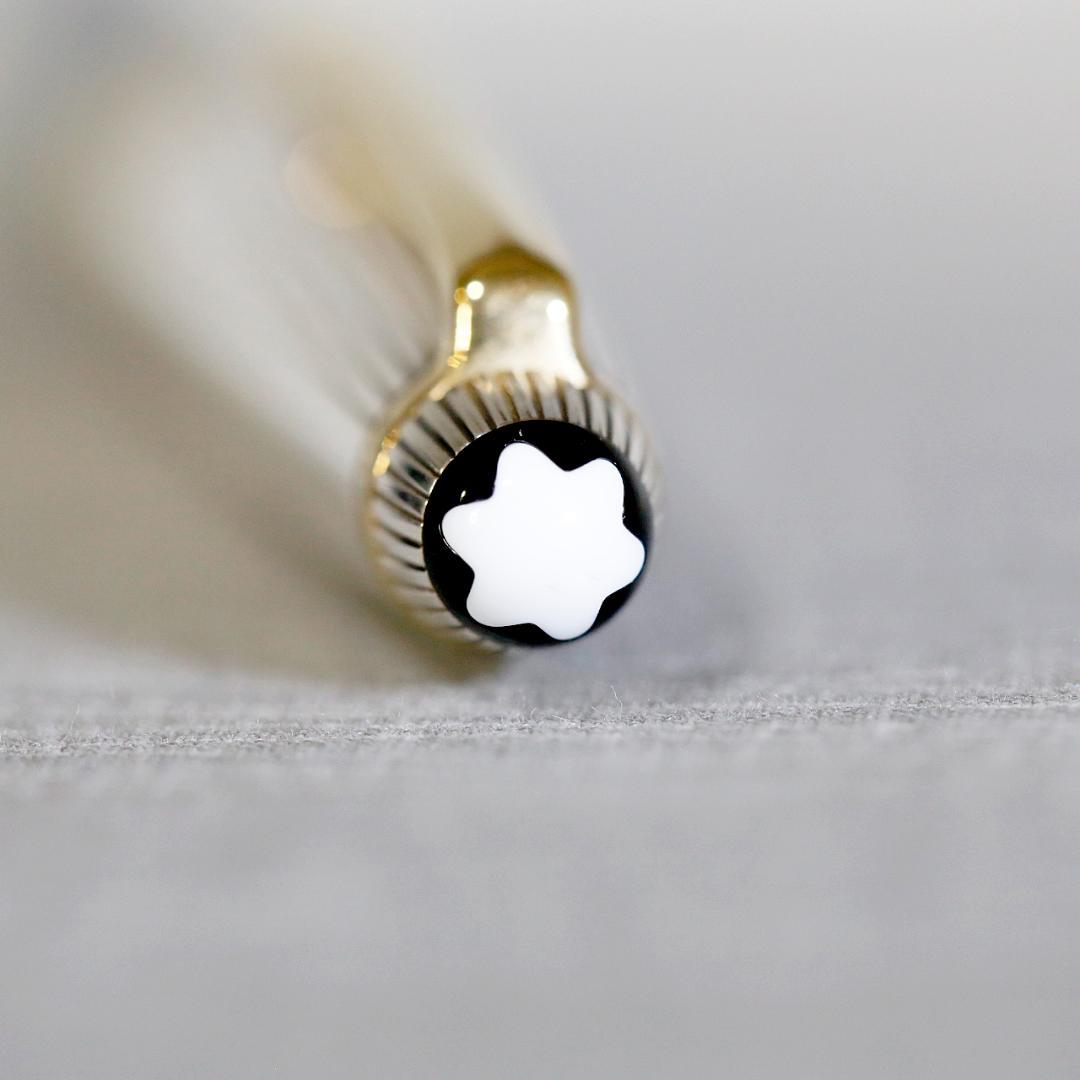 【美品】モンブラン ローラーボール １６３１ ソリテール ドゥエ シルバー９２５