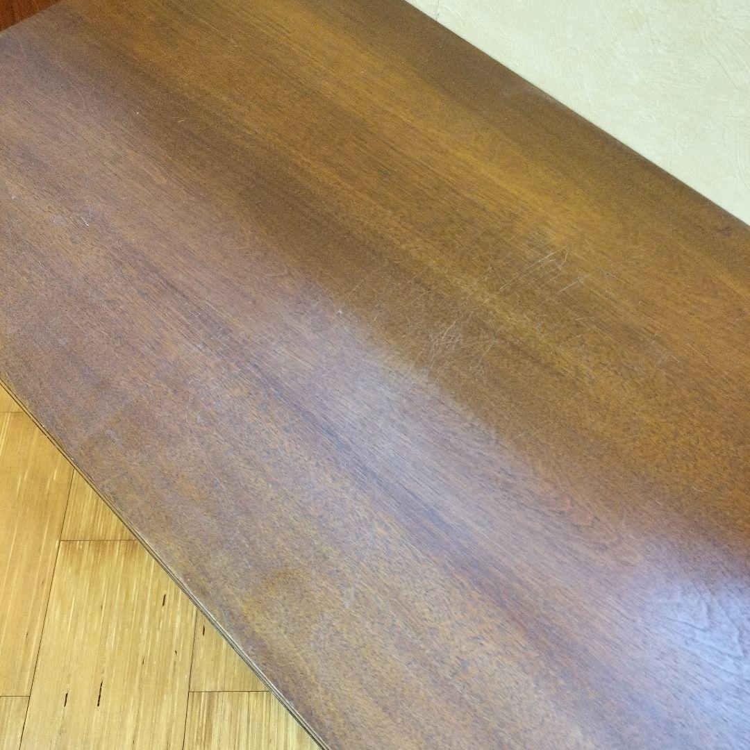 チーク　一点物　木製テレビボード 引き出し付き