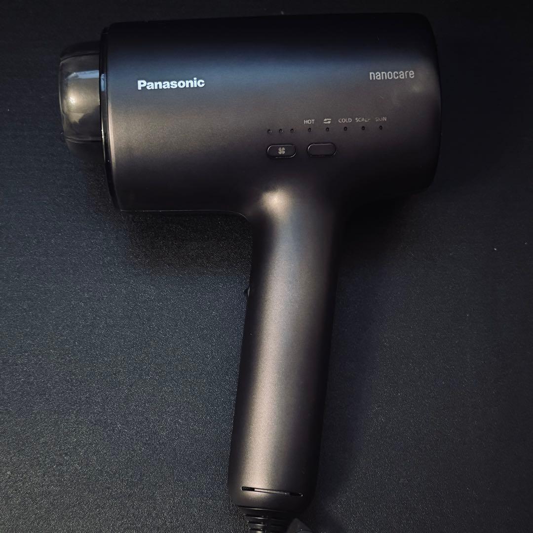 【美品】Panasonic EH-NA0J nanoeドライヤー ブラック