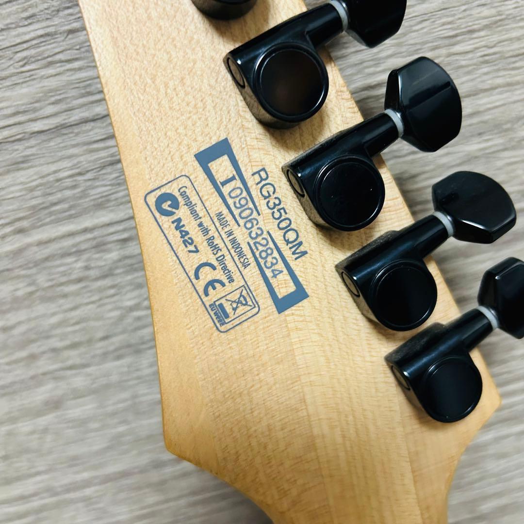 おまけ多数！Ibanez アイバニーズ　RG350QM エレキギター