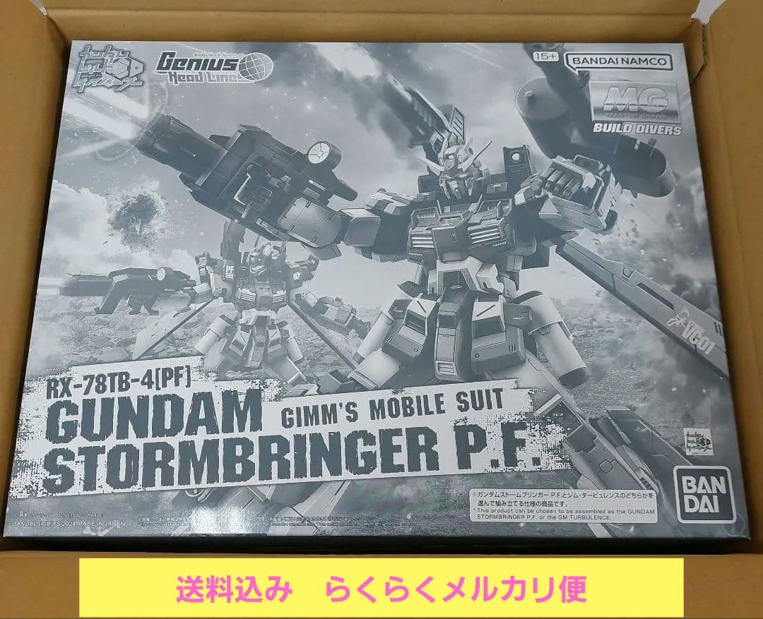 新品未開封　ＭＧ 1/100 ガンダムストームブリンガー Ｐ.Ｆ.