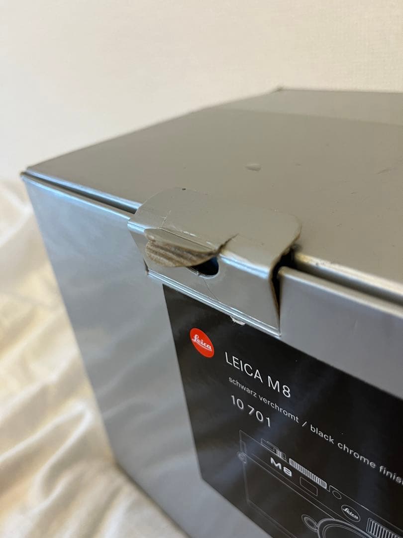 Leica M8ブラッククロームボディ+ 純正レンズフィルターUV/IR E39
