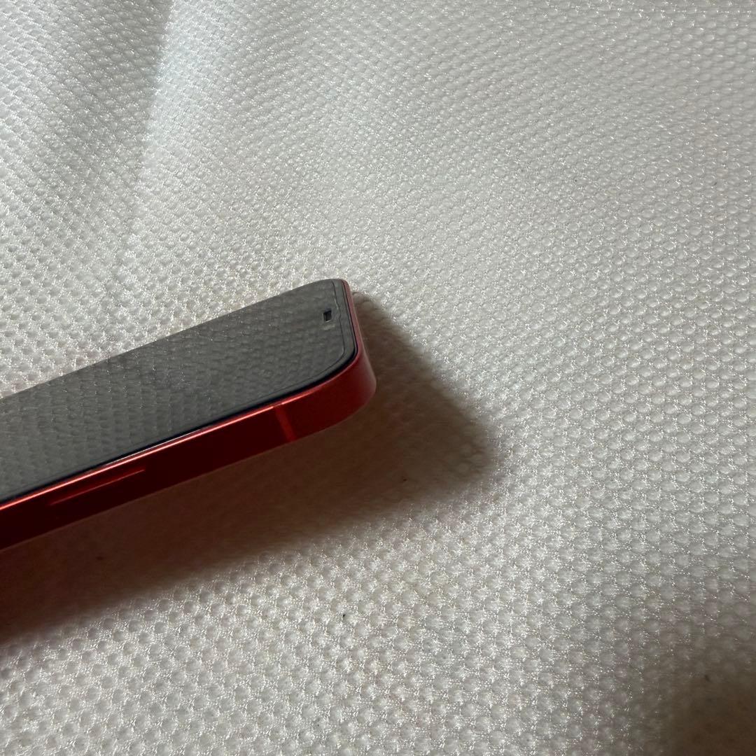 美品 SIMフリー iPhone12 256GB レッド バッテリー97%