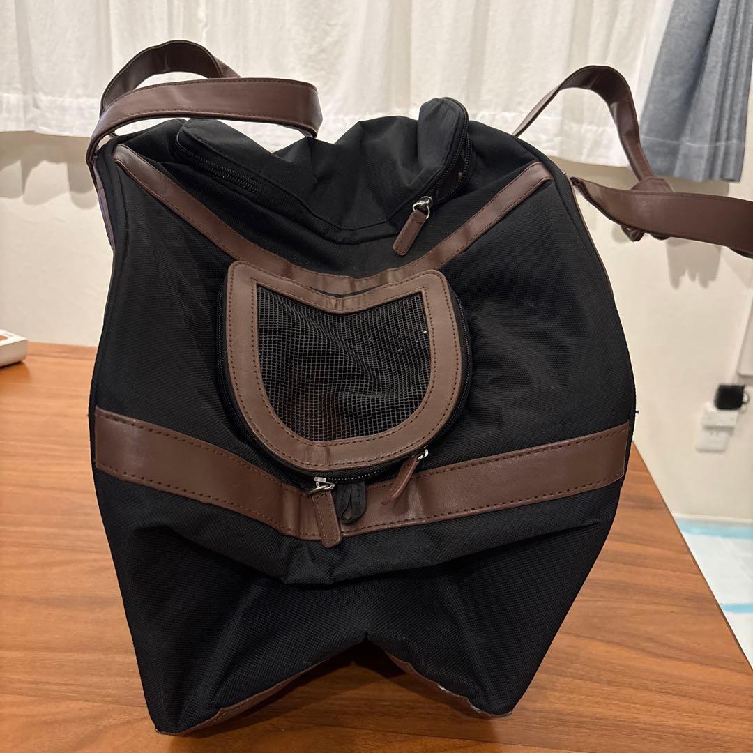 丸石サイクル ペットポーター　キャリーバッグ 黒