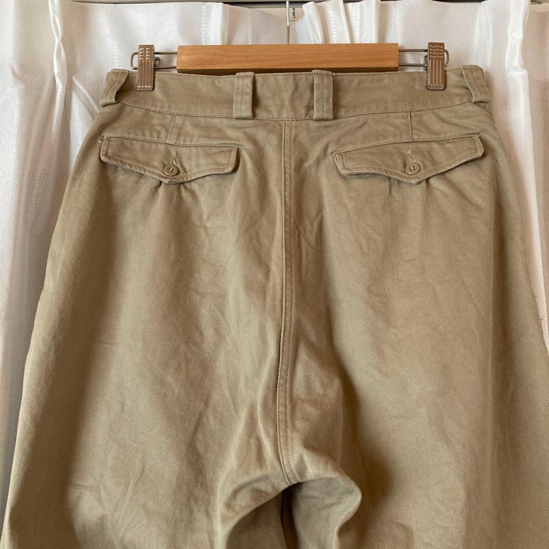 フランス軍Ｍ-52チノトラウザーズ後期　美品