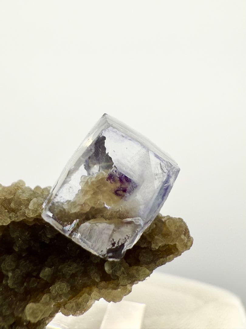 フローライト　ヤオガンシャン産　蛍石　鉱物標本　原石　天然石