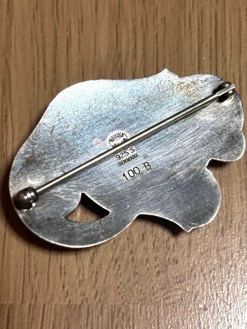 美品♪  ジョージジェンセン ブローチ　SV925