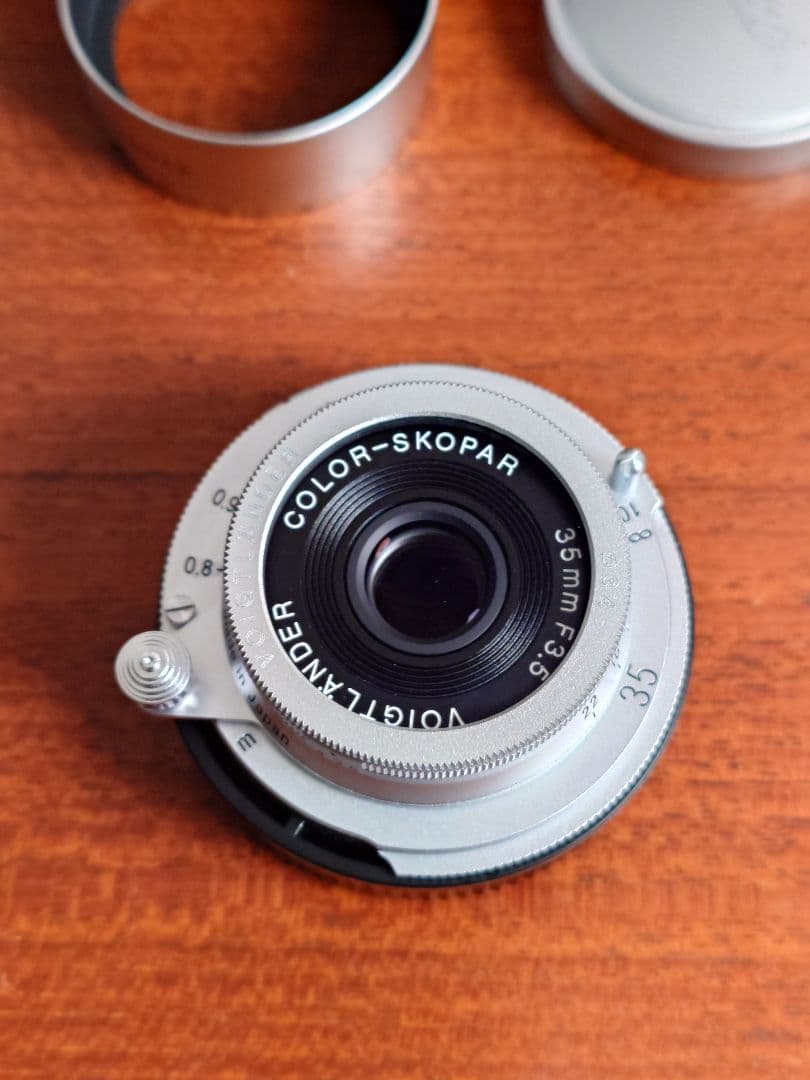 Voigtländer COLOR-SKOPAR 35mm F3.5　シルバー