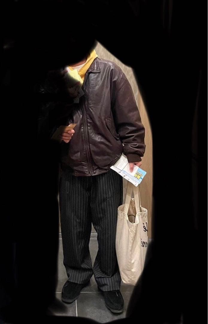 A2レザージャケット　ブラウン