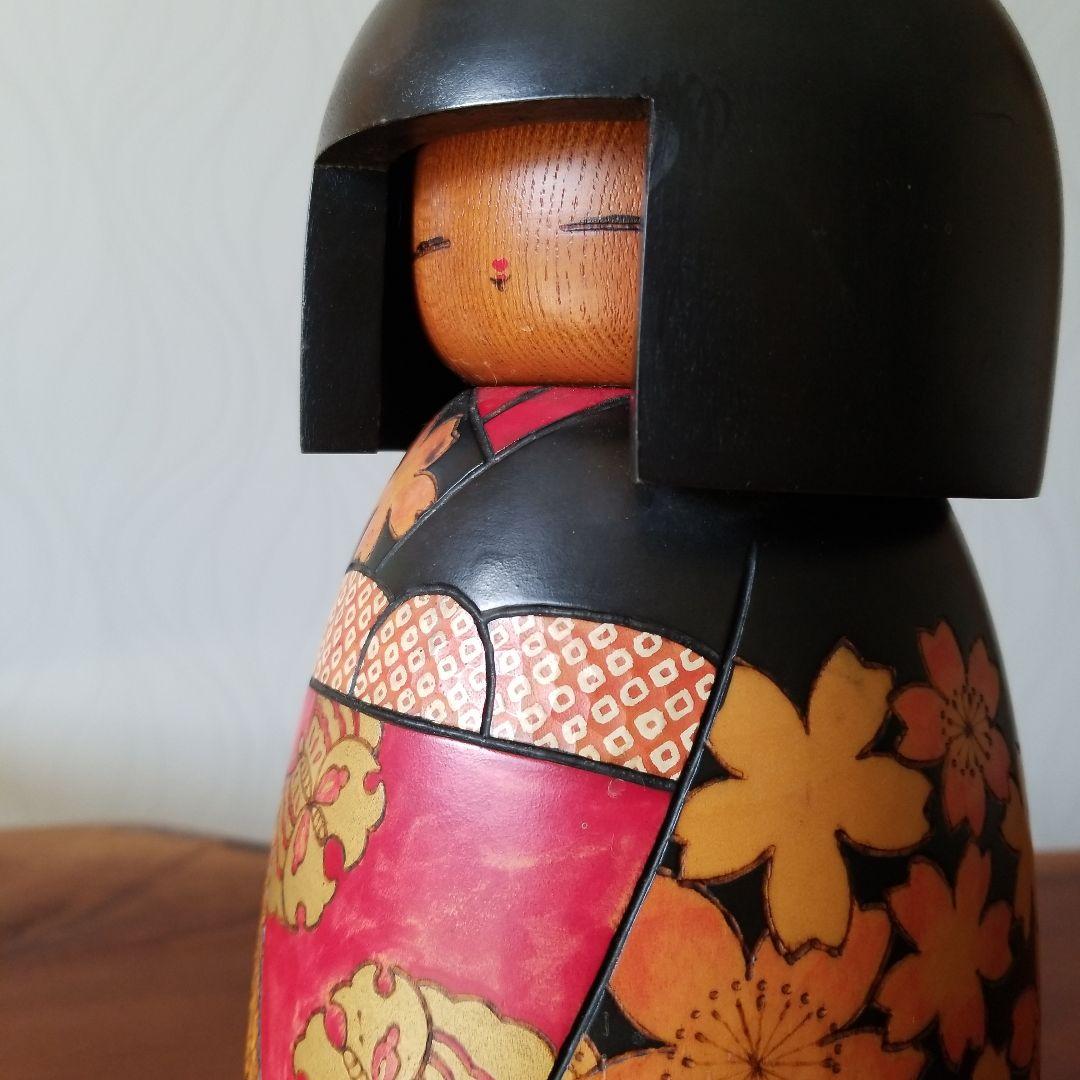 こけし《弥生》作家《よこやまてるを》横山輝雄　稀少一点物！！