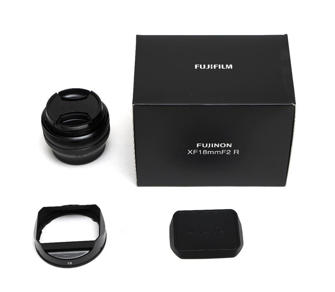 新品同様　FUJIFILM XF 18mm F2 R