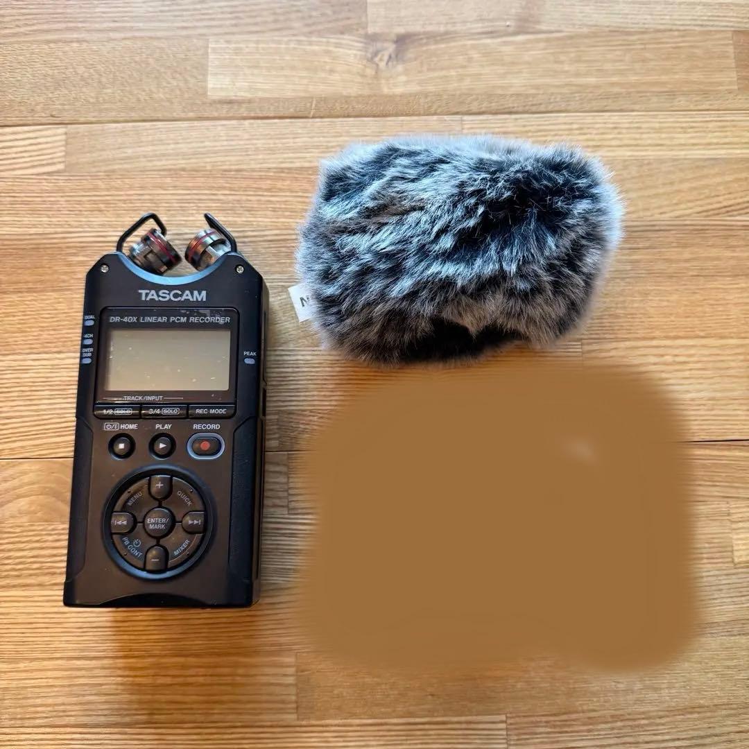 TASCAM DR-40X リニアPCMレコーダー