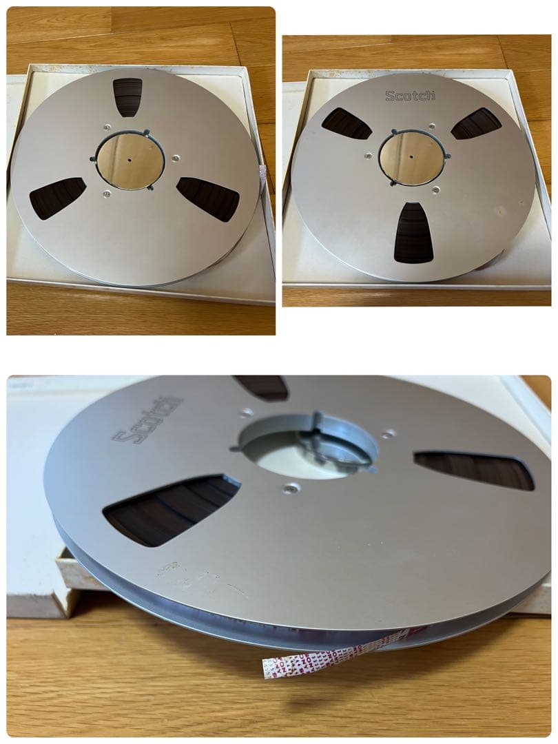 Scotch 206 10号 オープンリールテープ 6個セット