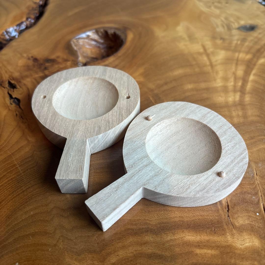 香合 田原一斉造 青楓に鮎文 団扇香合 茶道具 共箱