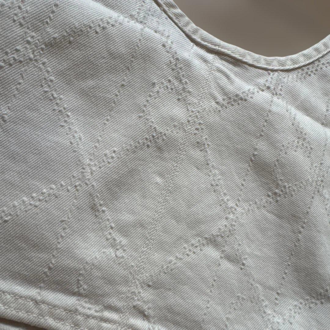 未使用☆ck カルバンクライン　タンクトップ オーバークロップドタンクトップ