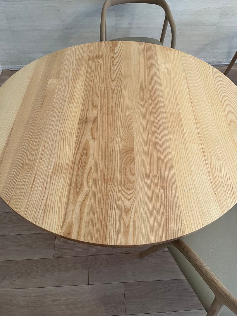 河口家具製作所 Norna 円形ダイニングテーブル 120cm