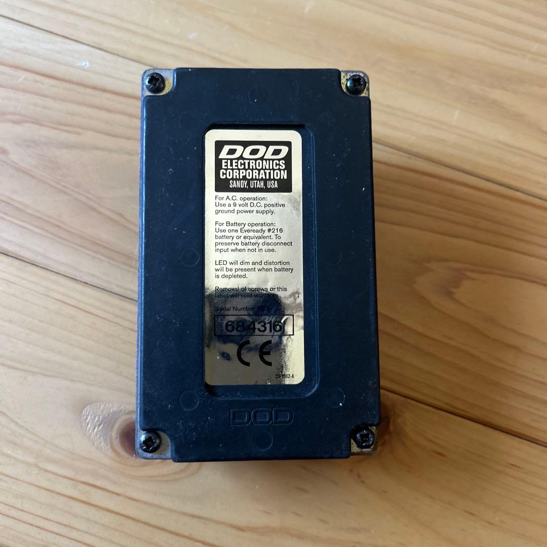 ギター DOD ECHO FX 96 ANALOG DELAY