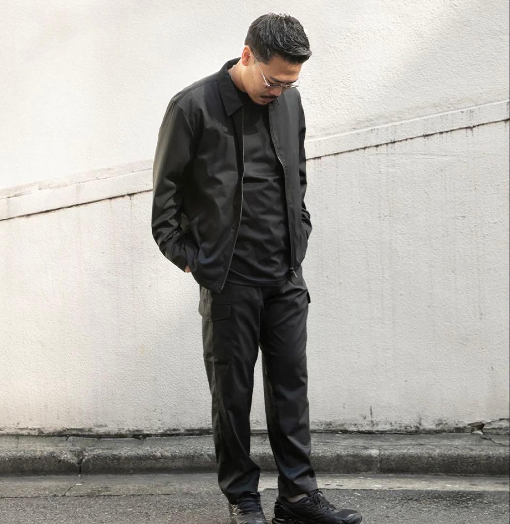 新品Macqlo washable zip half coat M