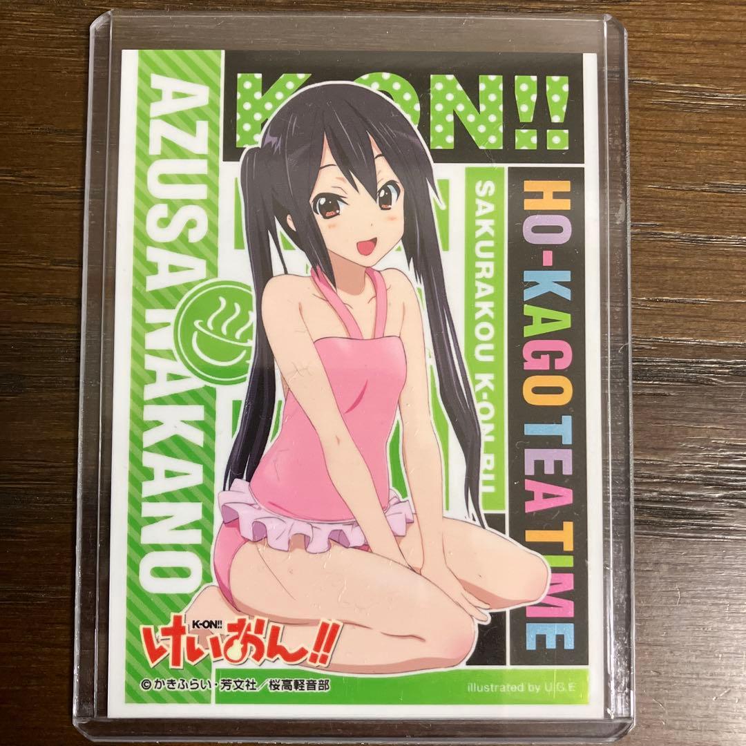 プレシャスメモリーズ　けいおん　中野梓　直筆サインカード