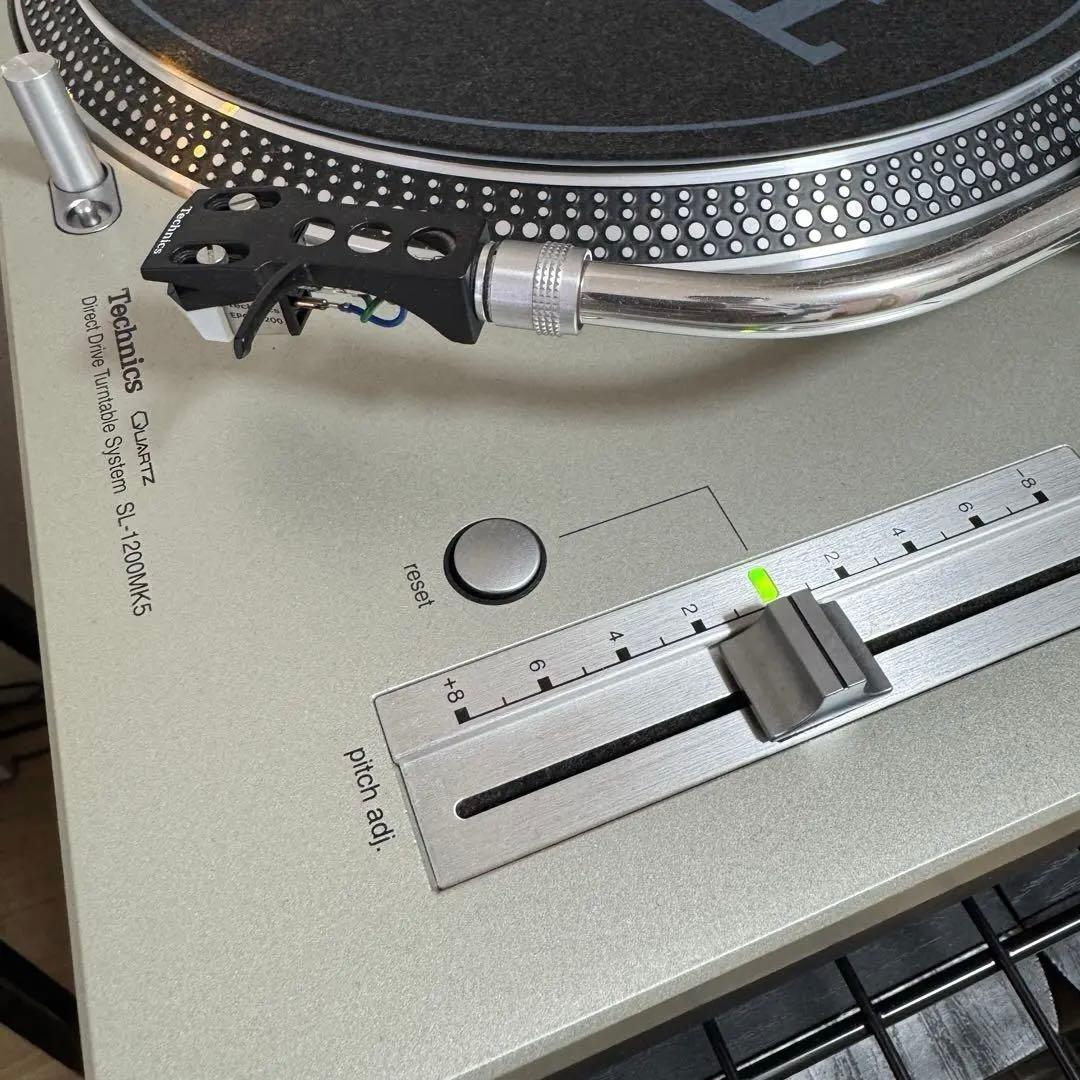 Technics ターンテーブル シルバー