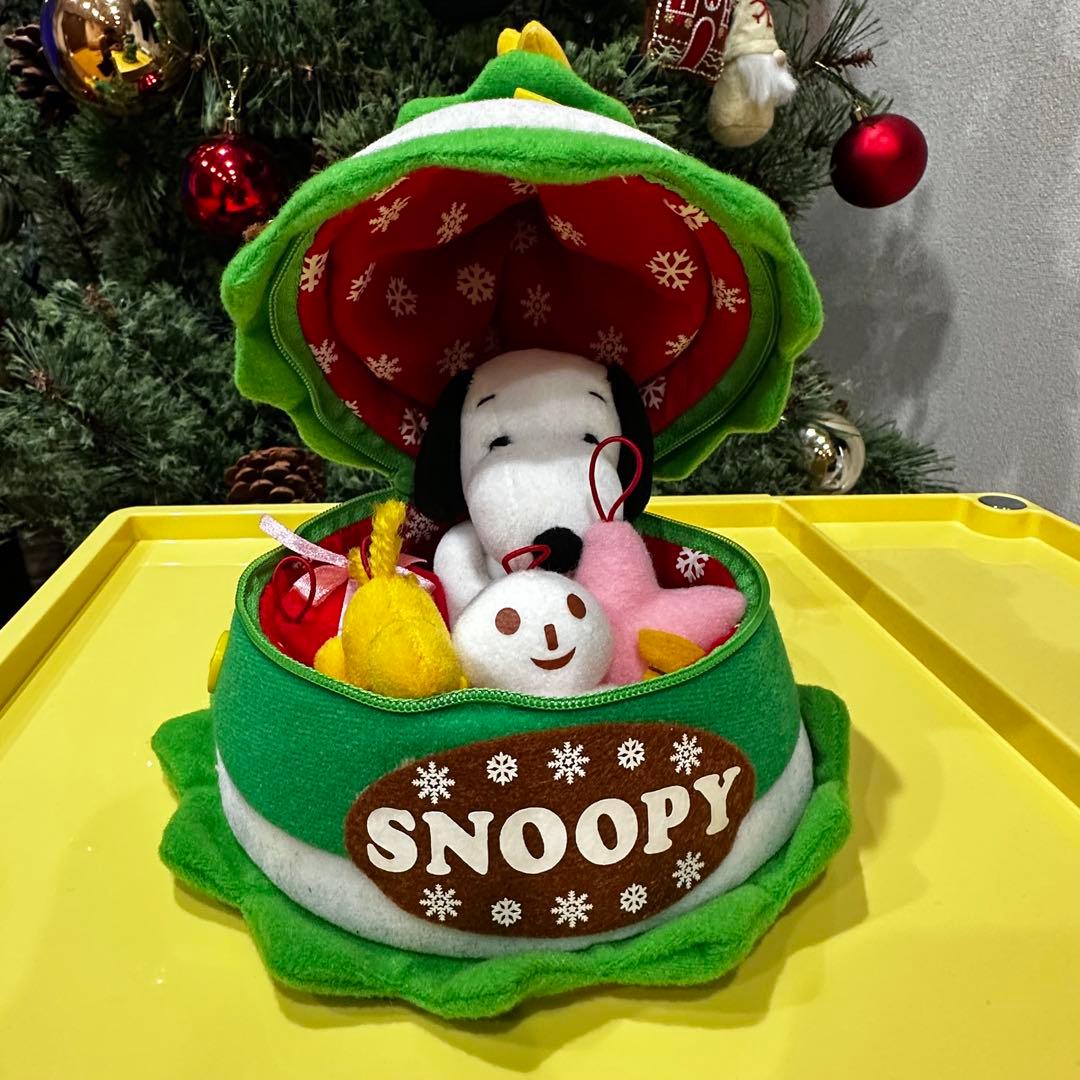 激レア スヌーピー クリスマス ツリー ぬいぐるみ オーナメント ピーナッツ