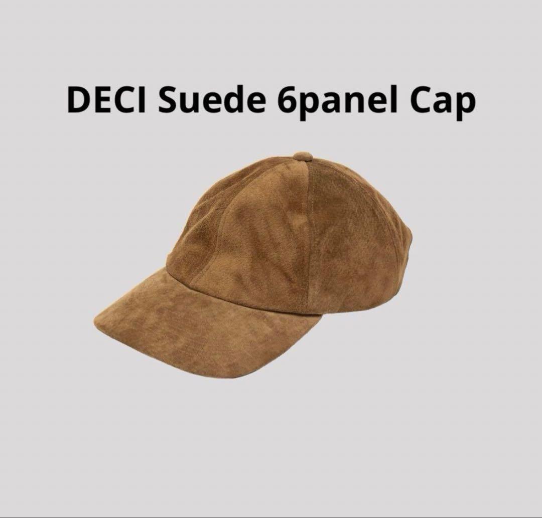 DECI Suede 6panel Cap ovy Beige キャップ