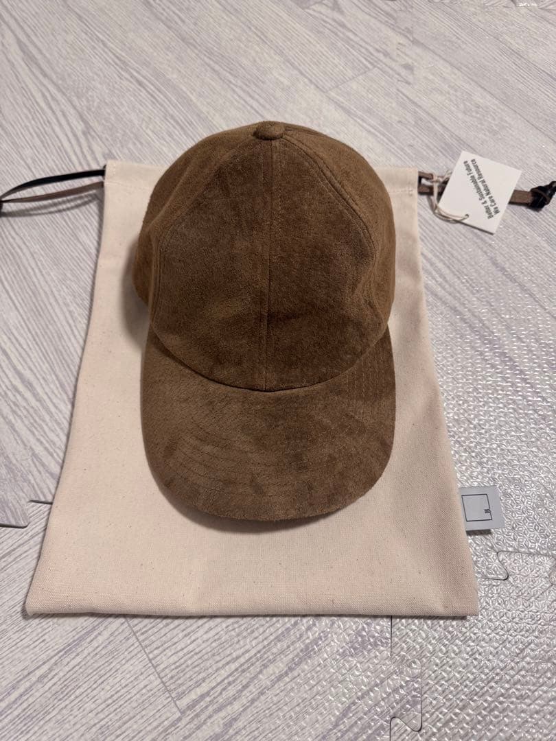 DECI Suede 6panel Cap ovy Beige キャップ