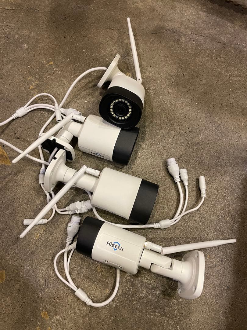 Hiseeu 防犯カメラ 4台セット　送料込み