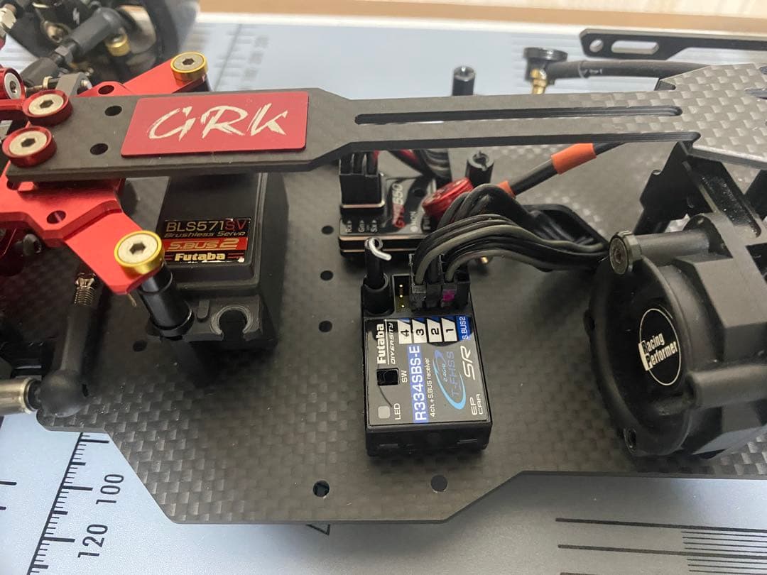 SHIBATA GRK RC-ARTコンバージョンシャーシ　メカ付き