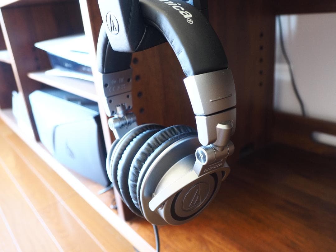 オーディオテクニカ ATH-M50xGM ヘッドホン（ガンメタ）