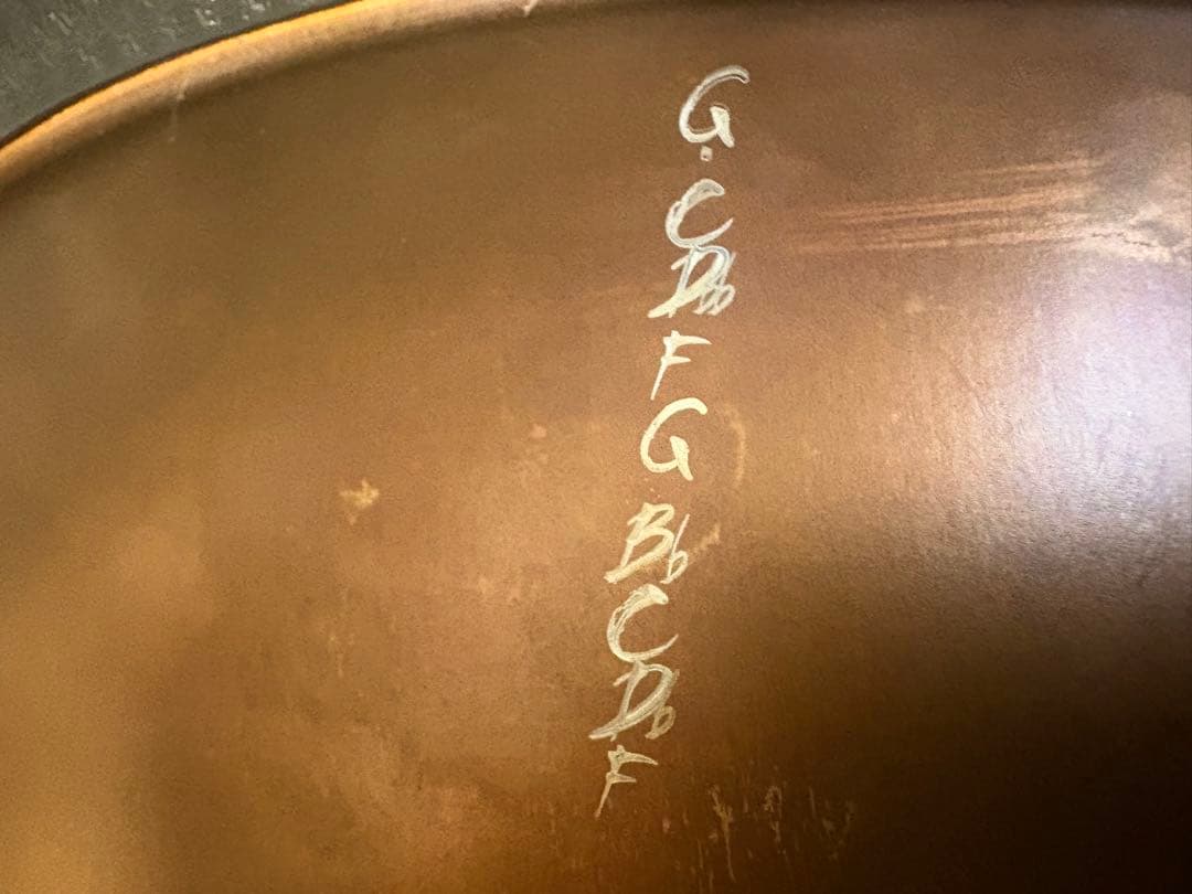 マッシュハンドパンハンドメイド、特注古今調子スケール　激レア　値下げ