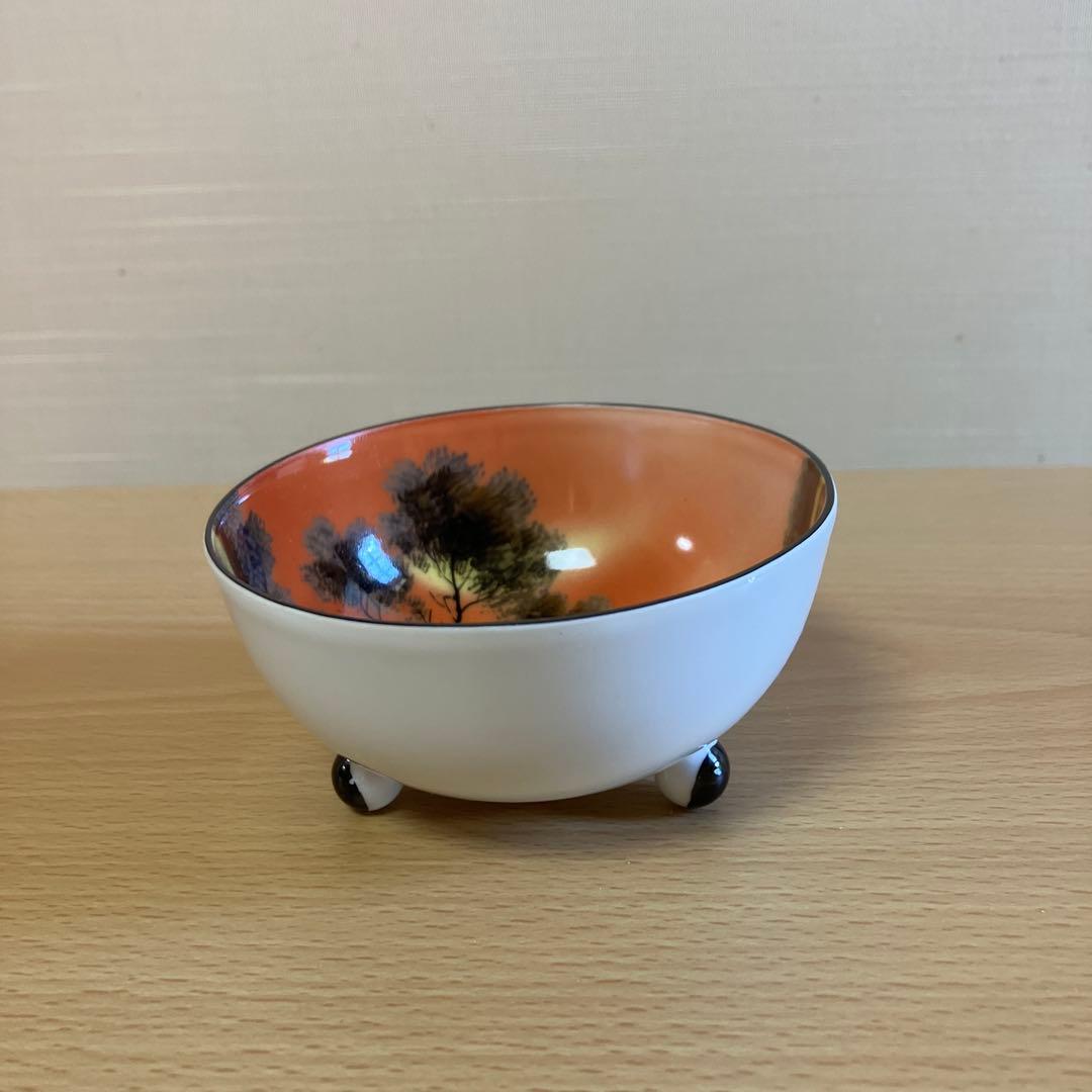 6. オールドノリタケ、Noritake-M印　ボウル、スプーンのセット