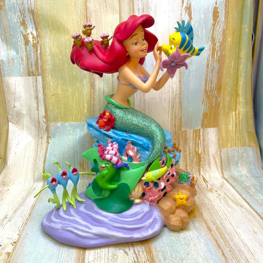 激レア★リトルマーメイド アリエル フランダー セバスチャン ビッグフィギュア