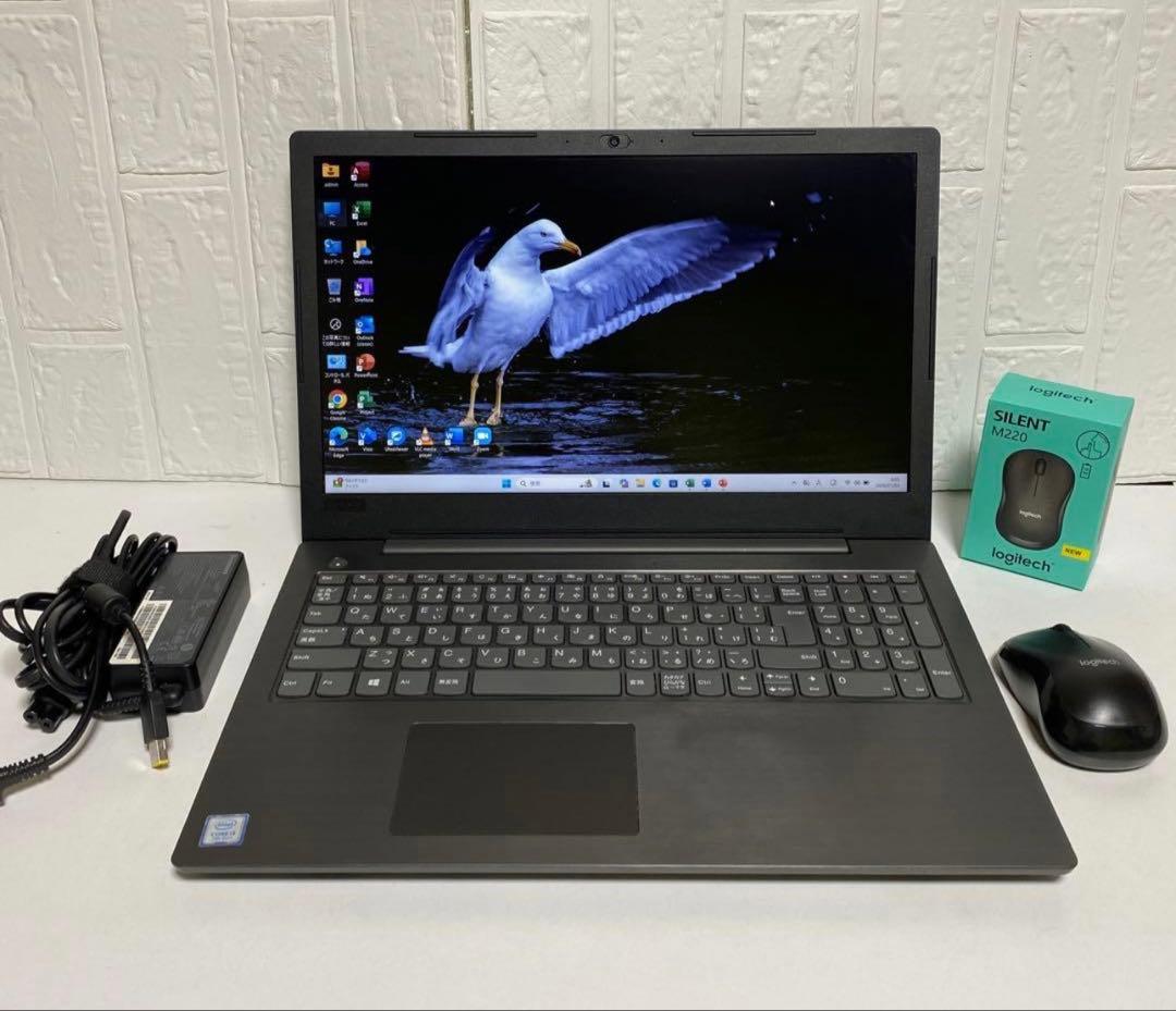 Windows11オフィス付　サクサク起動メモリ8GB FHD レノボノートPC