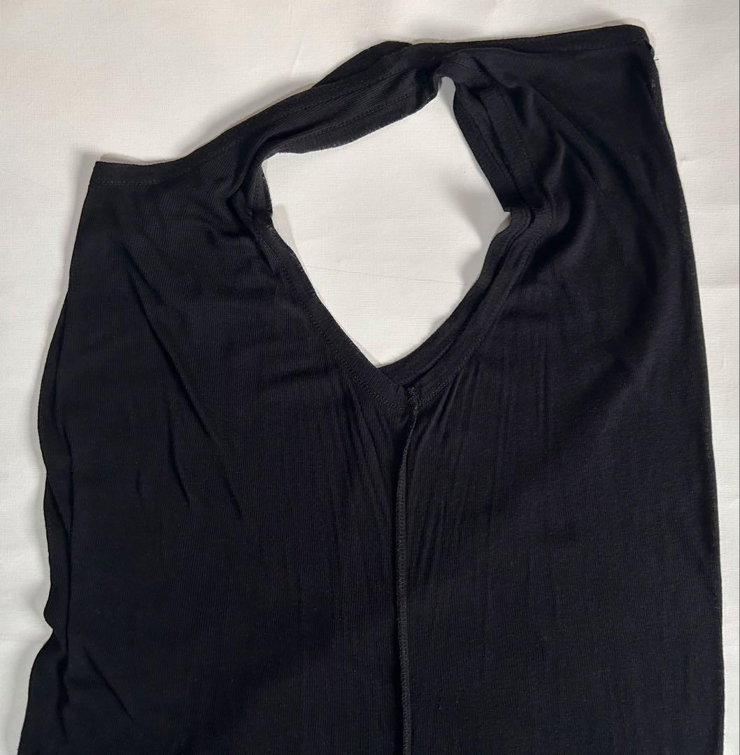 アンドゥムルメステール コットンカシミヤ リブタンクトップ ノースリーブ メンズ