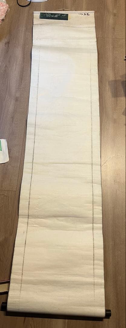 草花の墨絵 掛軸　194✖︎43