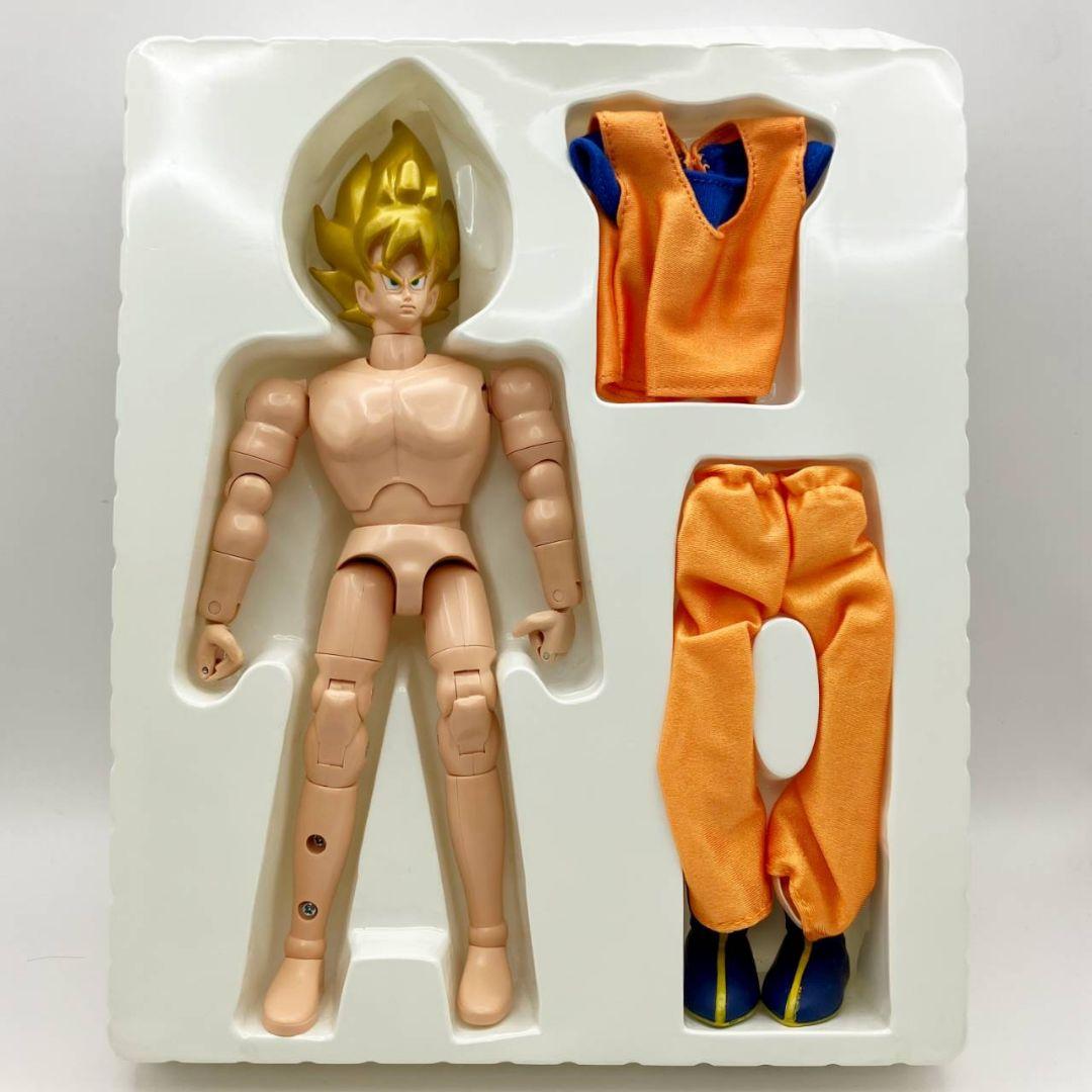 当時物ドラゴンボールZ　スーパーサイヤ人　孫悟空　フルアクションポーズ　バンダイ