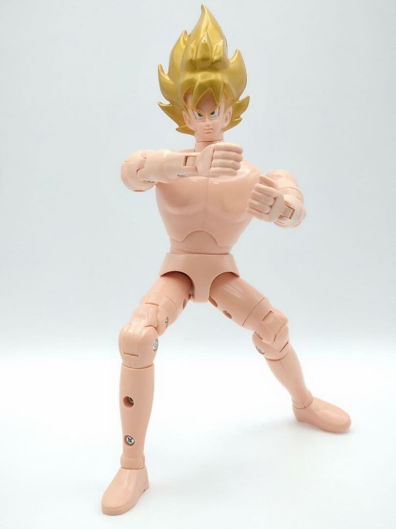 当時物ドラゴンボールZ　スーパーサイヤ人　孫悟空　フルアクションポーズ　バンダイ