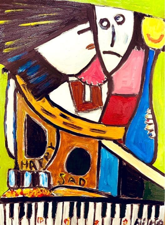 絵描きhiro C「ハッピーサッド」