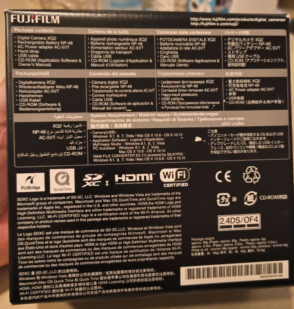 FUJIFILM XQ2 高級コンデジ Wi-Fi 動作確認済み 元箱付 美品