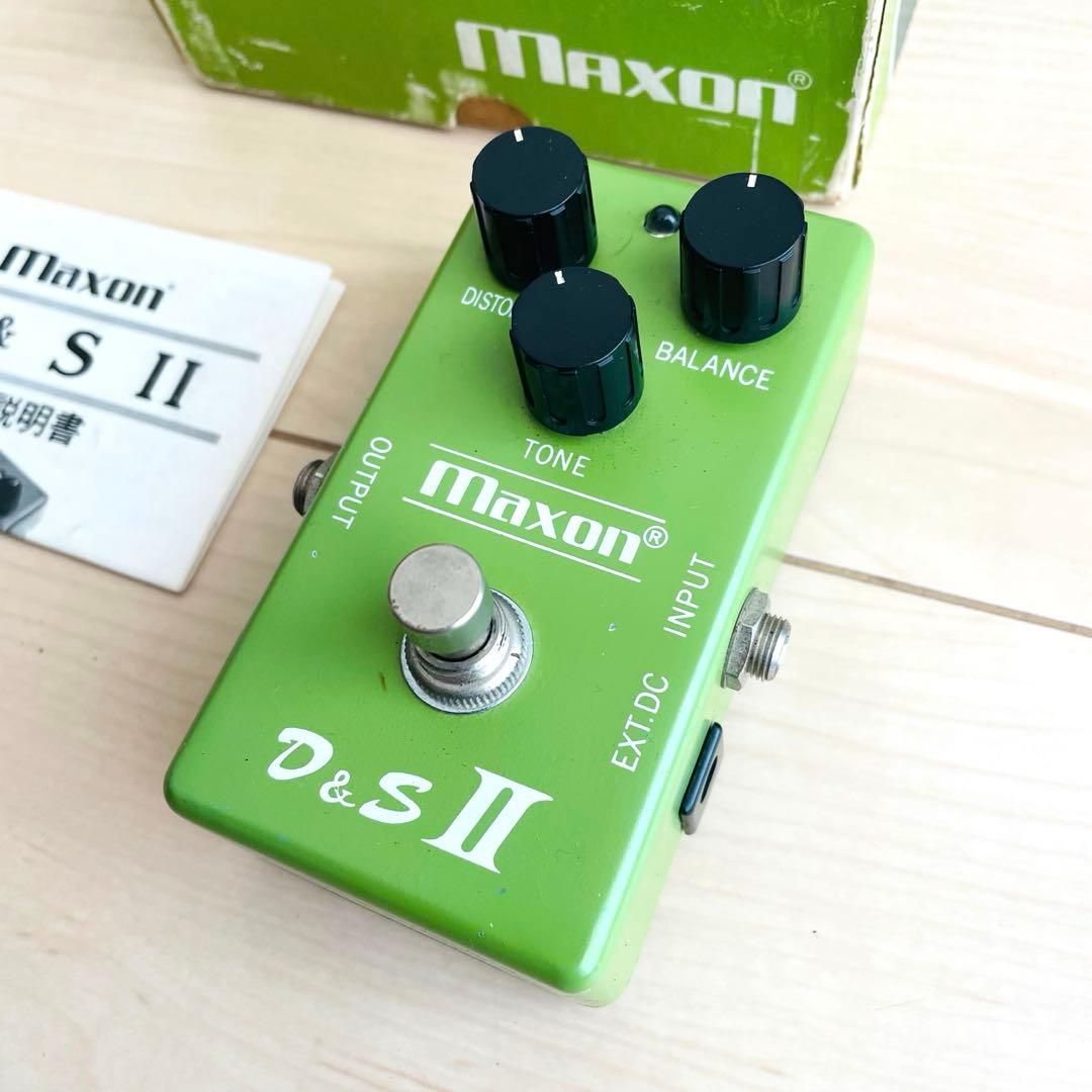 【希少】Maxon D&S Ⅱ エフェクター ジャパンビンテージ 日本製