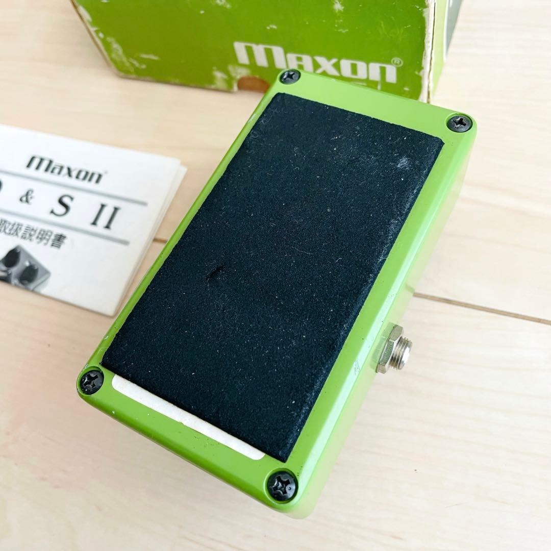 【希少】Maxon D&S Ⅱ エフェクター ジャパンビンテージ 日本製