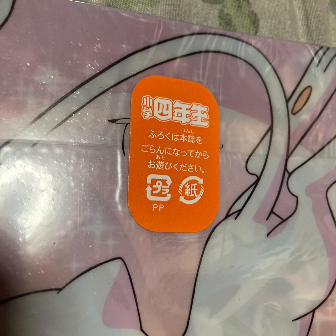 ポケモン ファイル ミュウ ピカチュウ ルカリオ　小学四年生　2005年6月付録