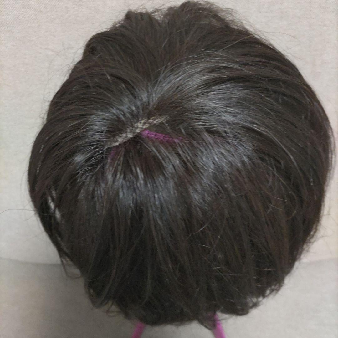 マダムヒロコ　ダークブラウン ショートウィッグ ウィッグ
