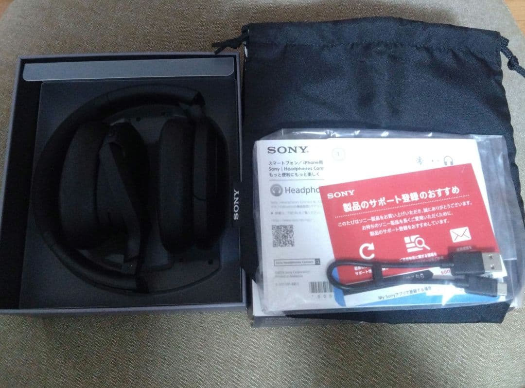 【中古美品】SONY WH-H910N ワイヤレスヘッドホン