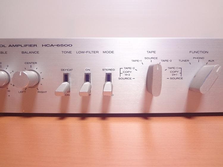 Lo-D HCA-6500 コントロールアンプ プリアンプ 1979年製 美品
