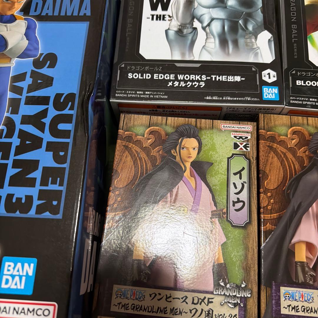 ドラゴンボール ワンピース フィギュアセット