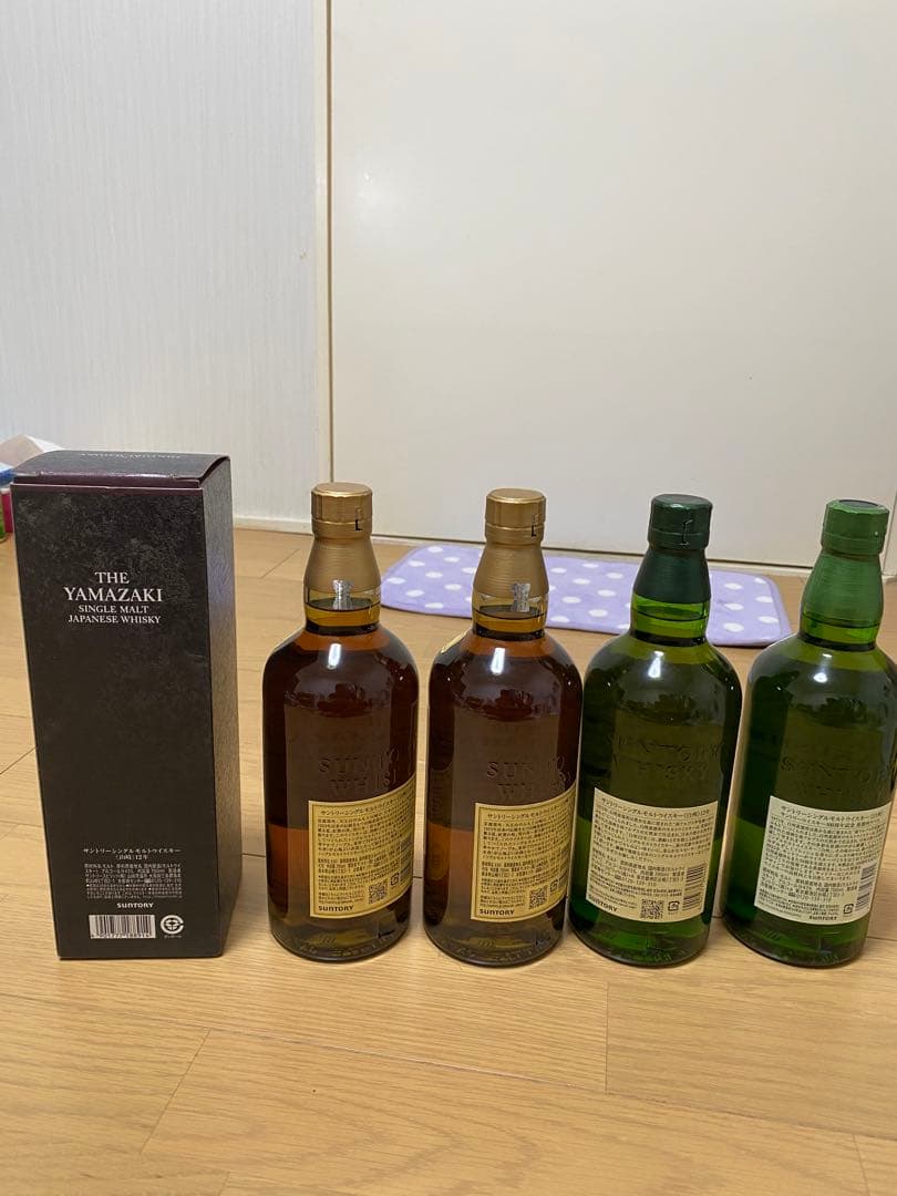 山崎12年　白州12年　白州100周年